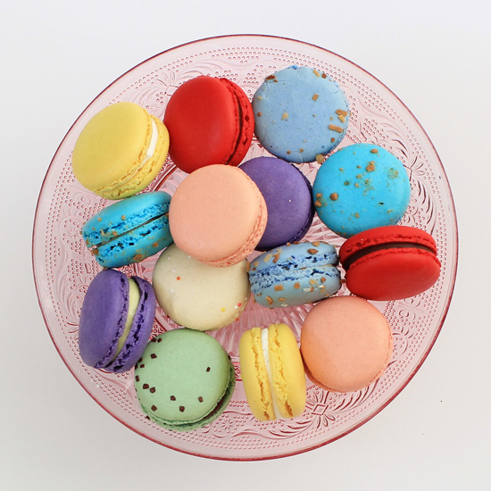 Colorful macarons