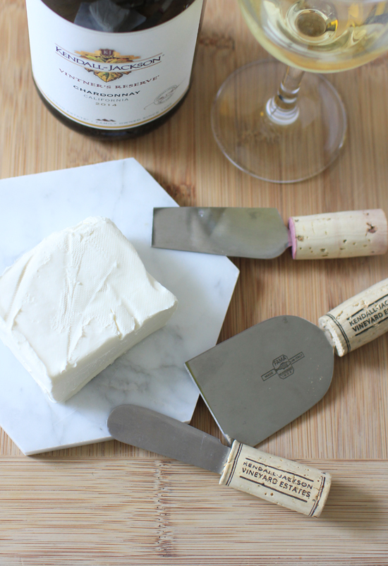DIY cheese knives made with leftover wine corks