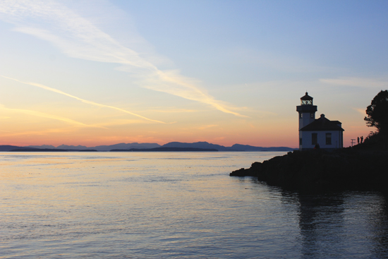 Sunset on San Juan Island