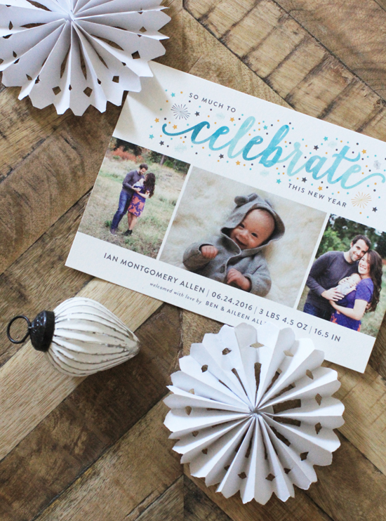 Our holiday card with Minted