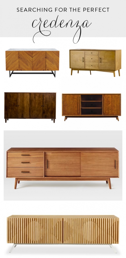 Searching for the perfect credenza