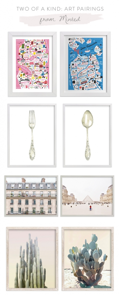 Two of a Kind: Art Pairings from Minted