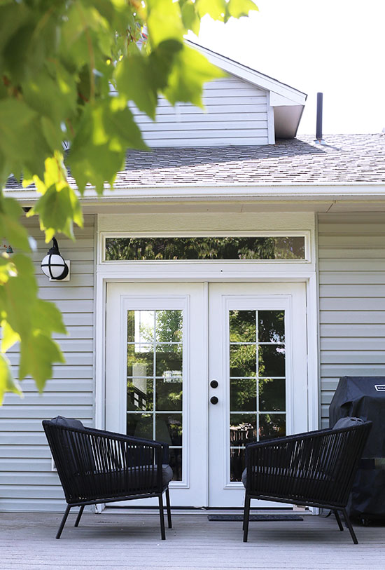 Replacing French doors on a budget