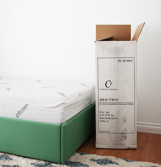 Affordable mattress in a box