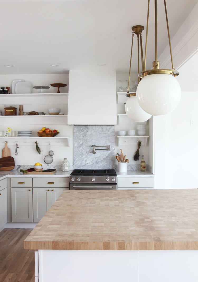 Budget-Friendly Trend: The Short Backsplash | At Home In Love