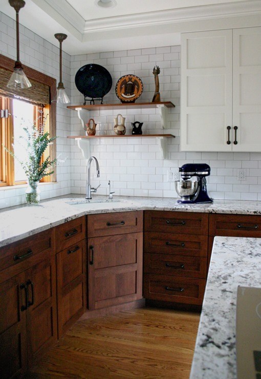 stained-wood-lower-cabinets-white-uppers