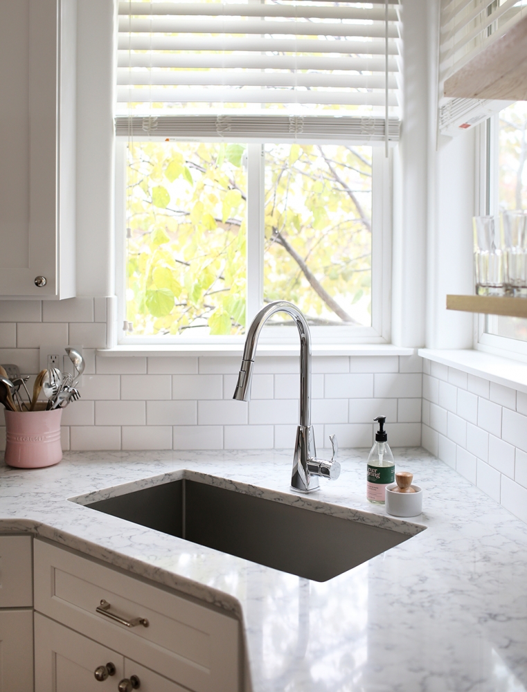 Corner Sinks: What to Consider & What We Chose | At Home In Love
