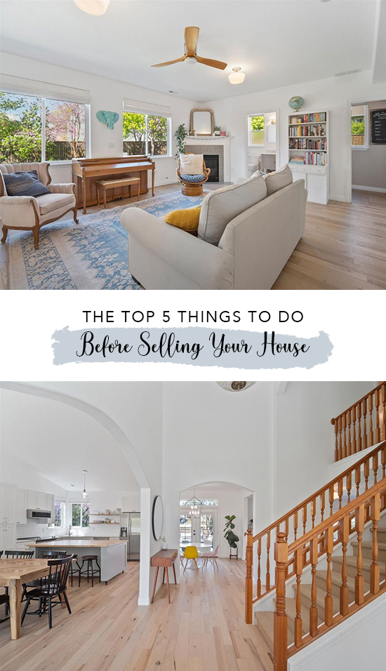 things to do before listing your house